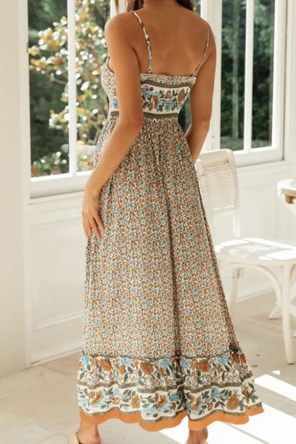 Printed Maxi Dress