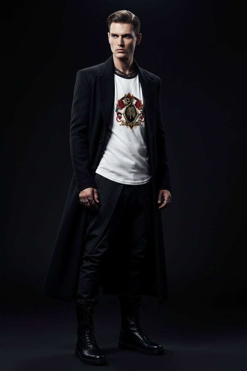 MUNSIEUR Minimalist Tee - Premium Designer for Men