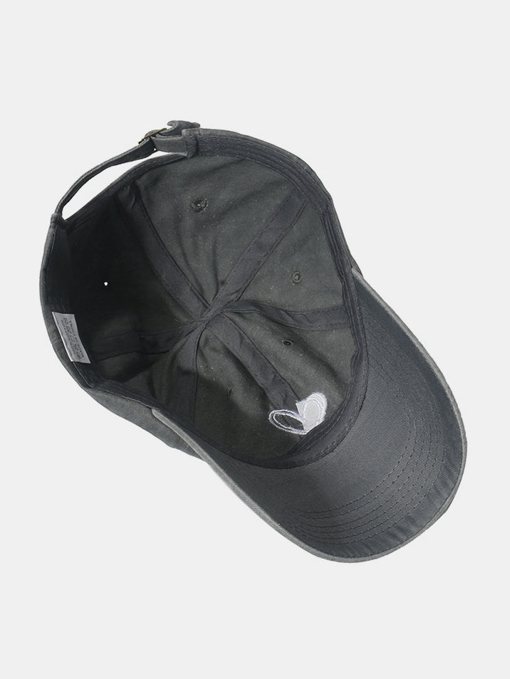 Embroidered Washed Cotton Baseball hat