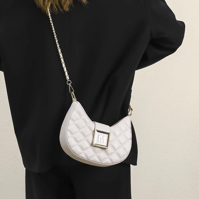 Women's Rhombus Chain Bag - Fashion Shoulder Underarm Messenger Bag
