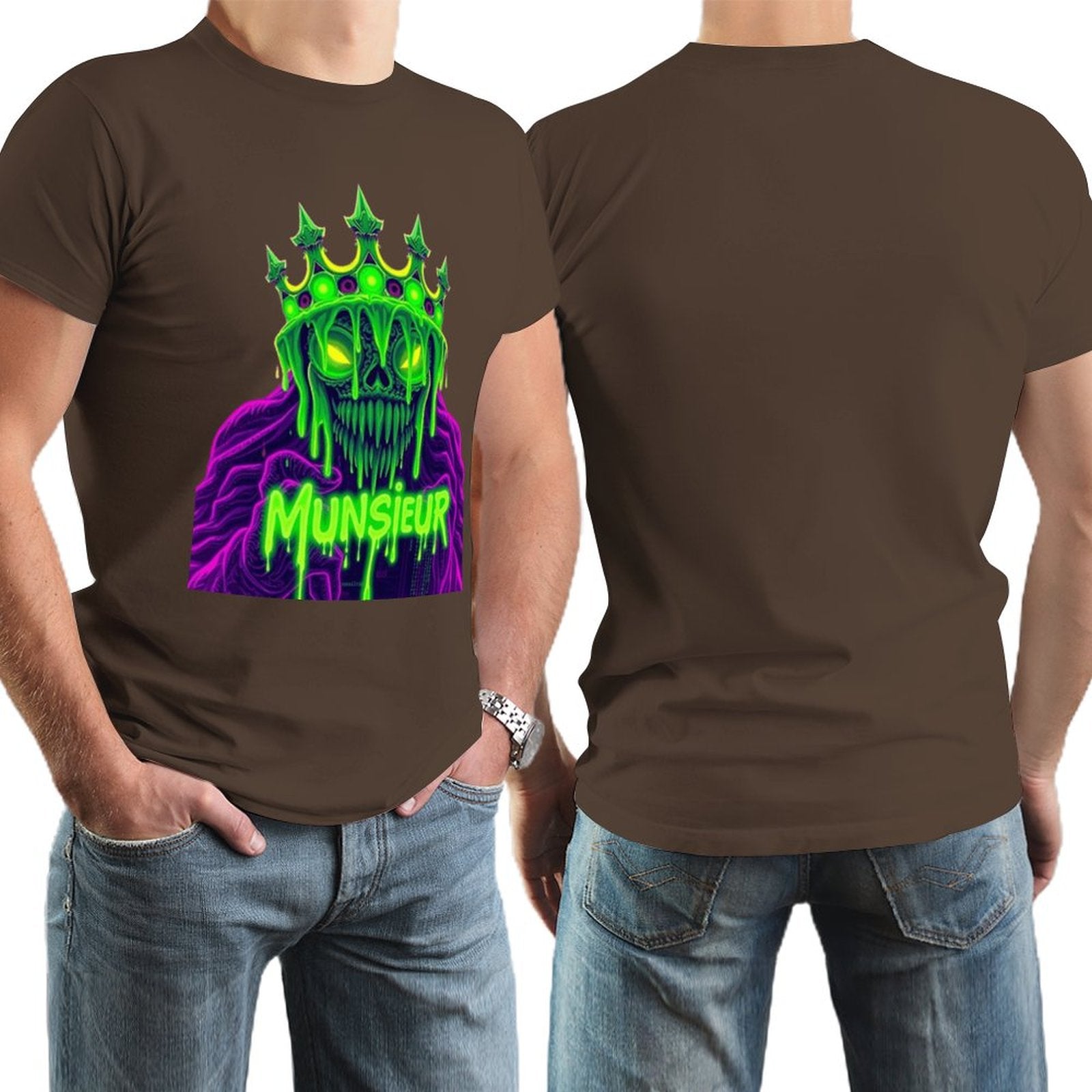 Munsieur Halloween Collection for Men Emerald Isle II Streetwear Tee