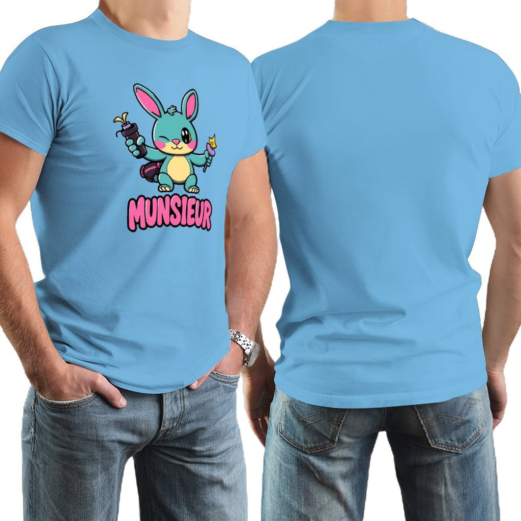 Munsieur Men's Tee Easter Collection "Blaze" Designer Tee for Easter