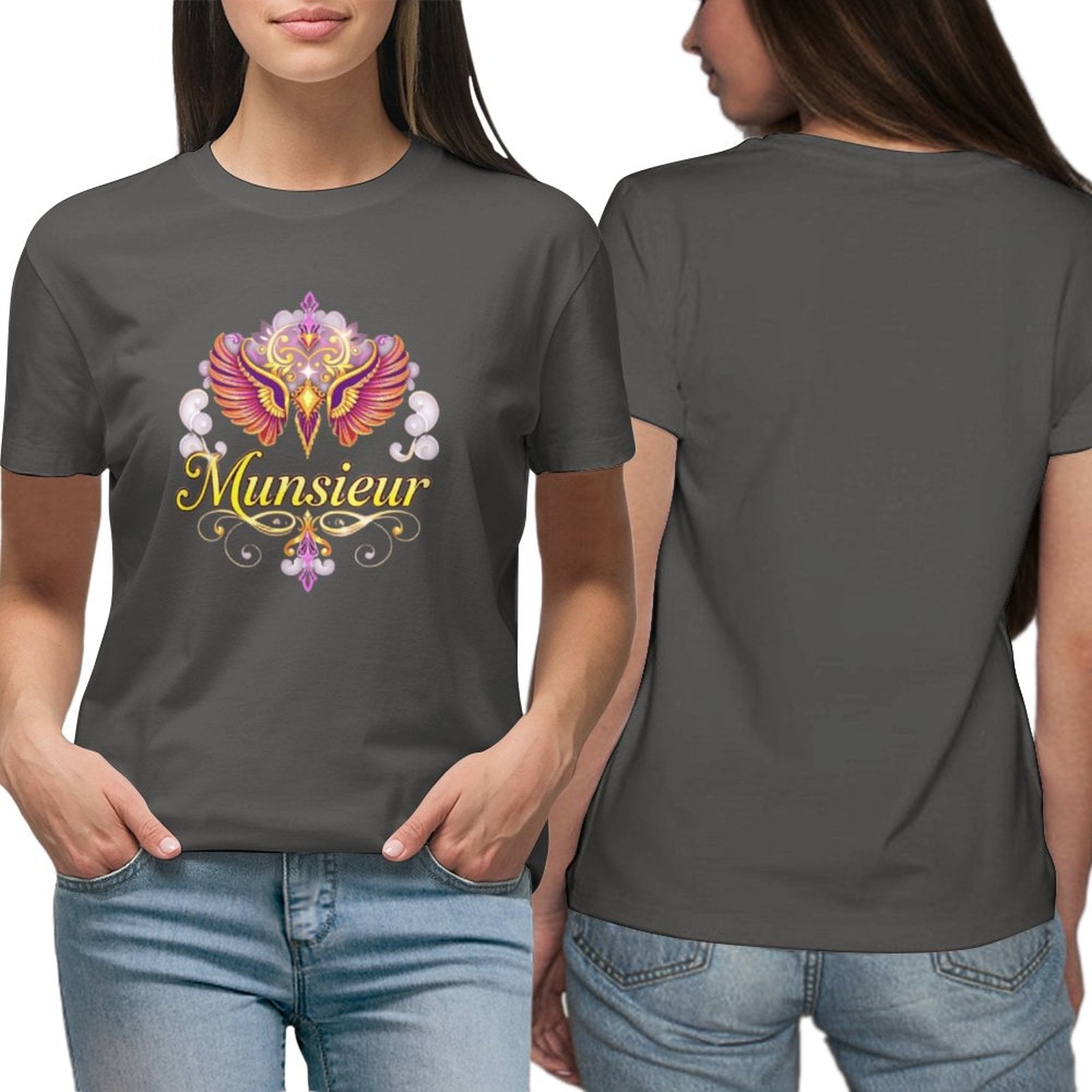 Munsieur T-Shirt for Women: Chic, Comfortable, and Timeless for Her