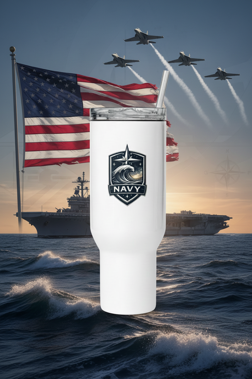 Navy Mug