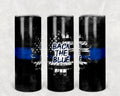 Back the Blue 20 oz Skinny Tumbler