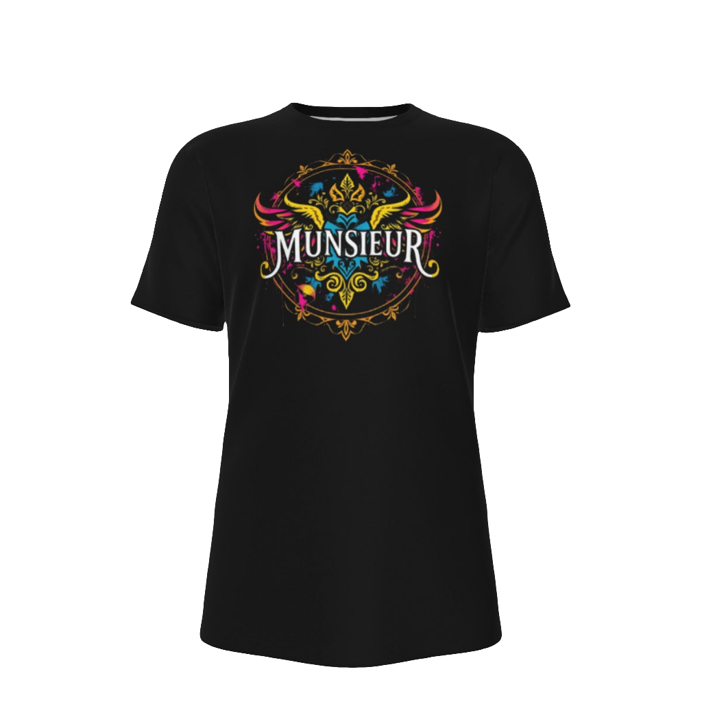 Women's Munsieur Graphic Print T-shirt Breathable lightweight Cotton Plus Sizes