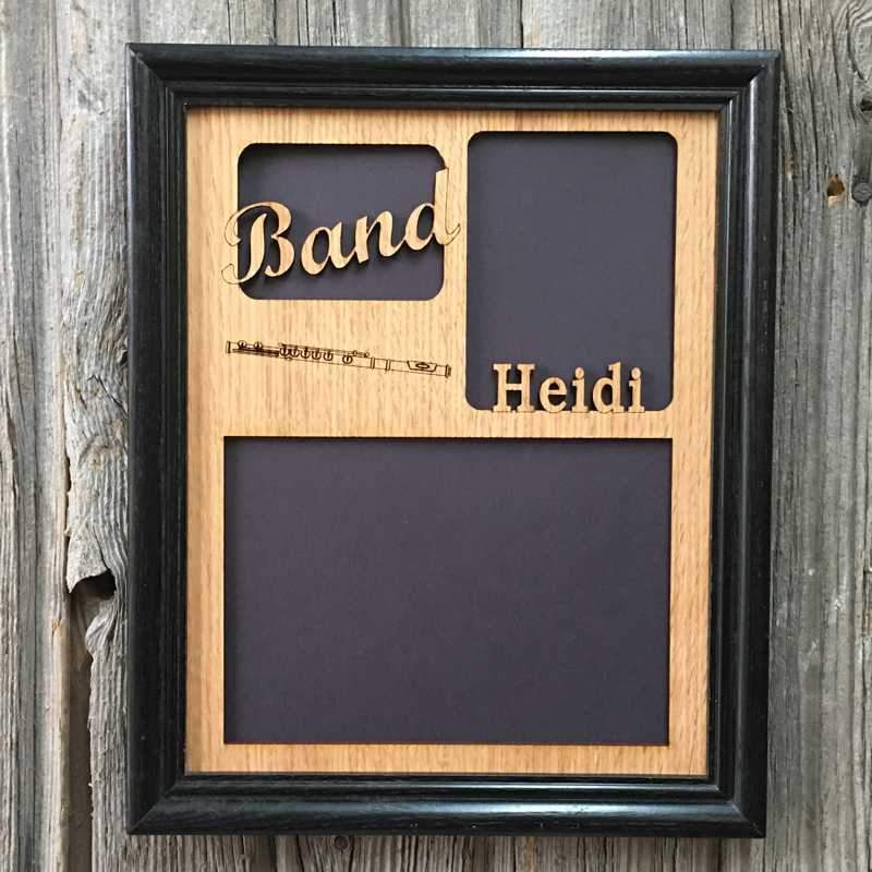 Band Picture Frame - 8x10 Frame Hold 5x7 Photo