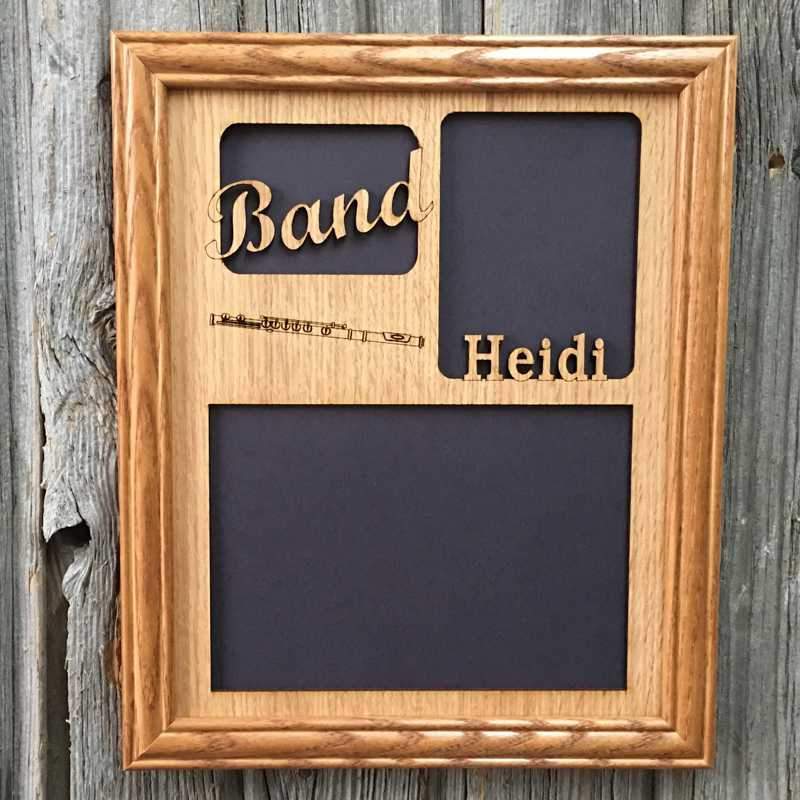 Band Picture Frame - 8x10 Frame Hold 5x7 Photo