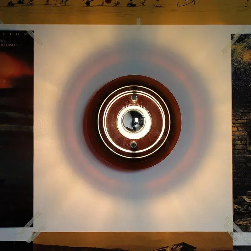 Bauhaus modern acrylic ufo led wall lamp for living room