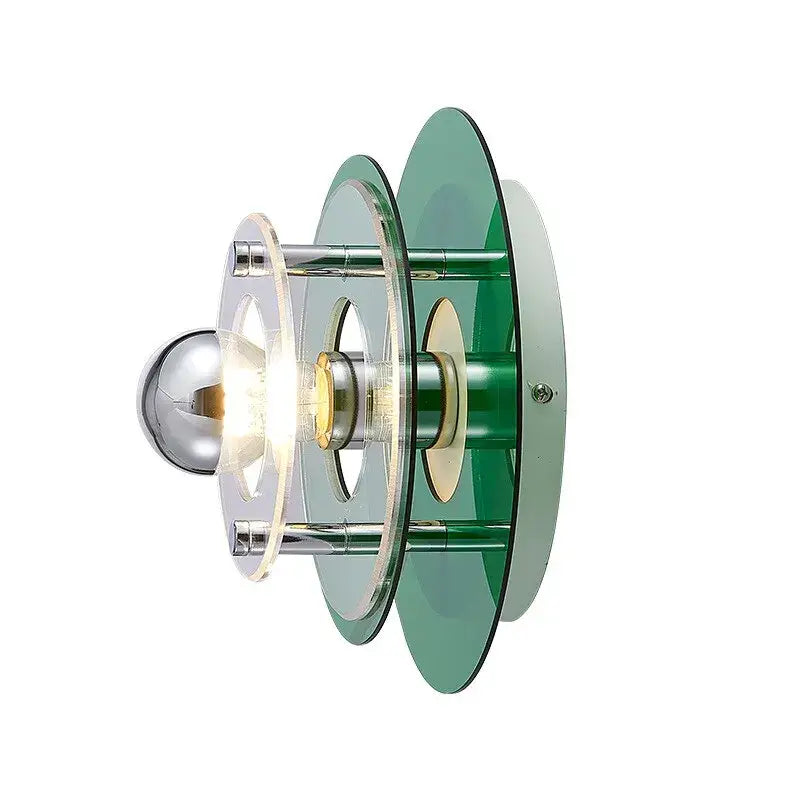 Bauhaus modern acrylic ufo led wall lamp for living room
