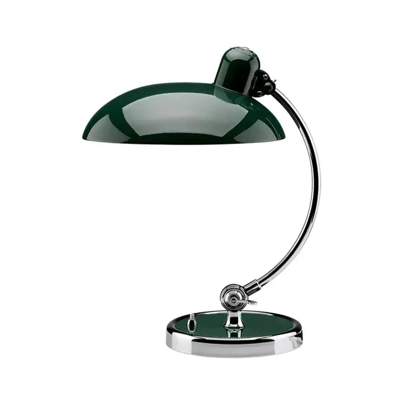 Bauhaus vintage desk lamp white and chrome office light bedroom