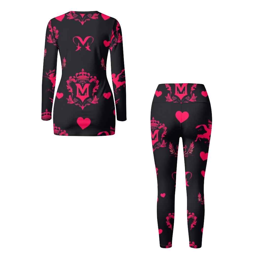 MUNSIEUR Women's Jumpsuit Valentine's Day Collection