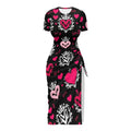 MUNSIEUR Women's Slit Sheath Dress Valentine's Day Collection