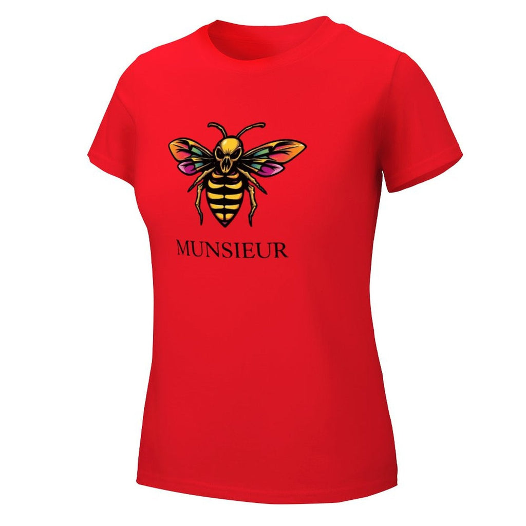 Munsieur T-Shirt for Women: Redefining Casual Chic with Elegance for Her