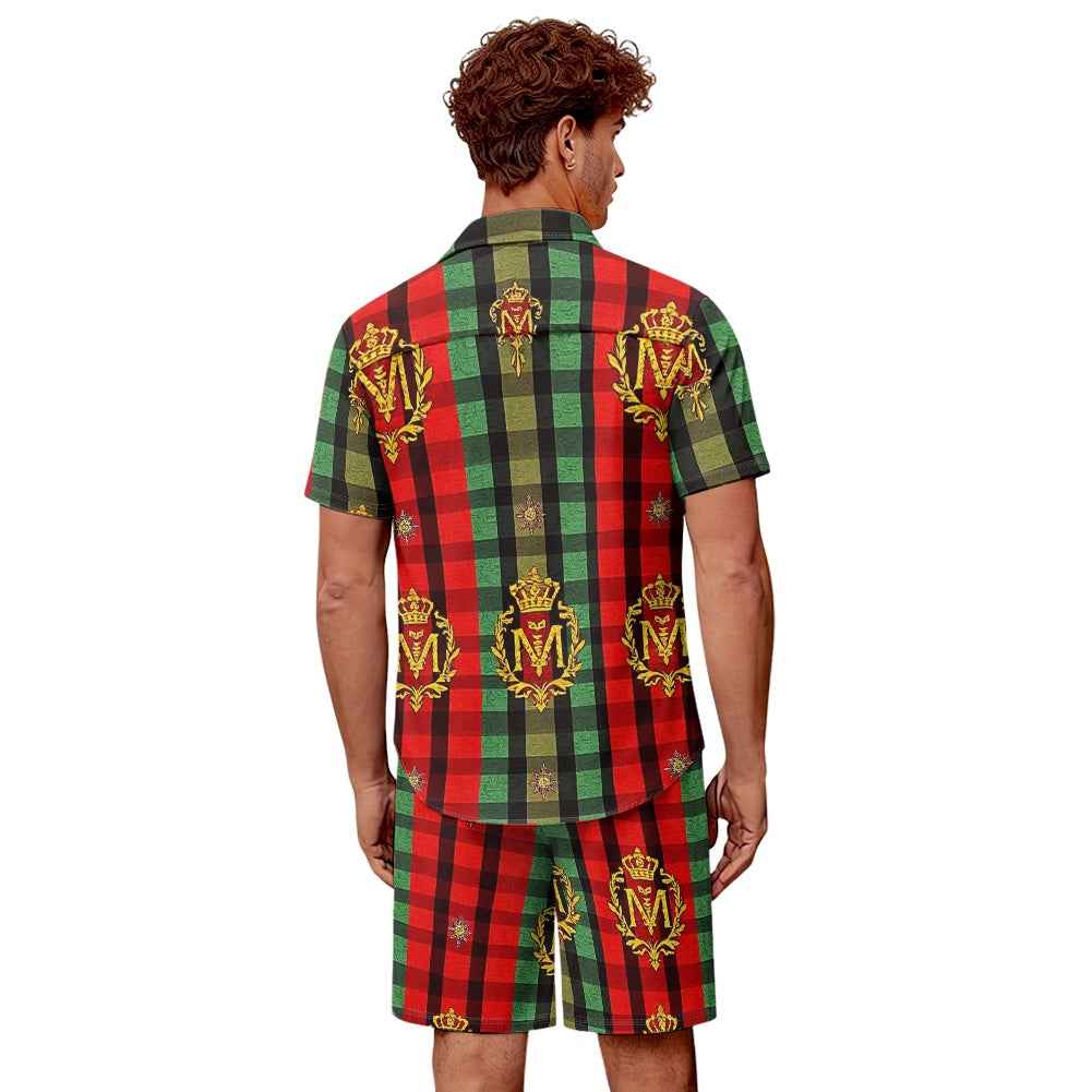 Men's Summer Shorts Set - Two Piece Casual Outfit for Men