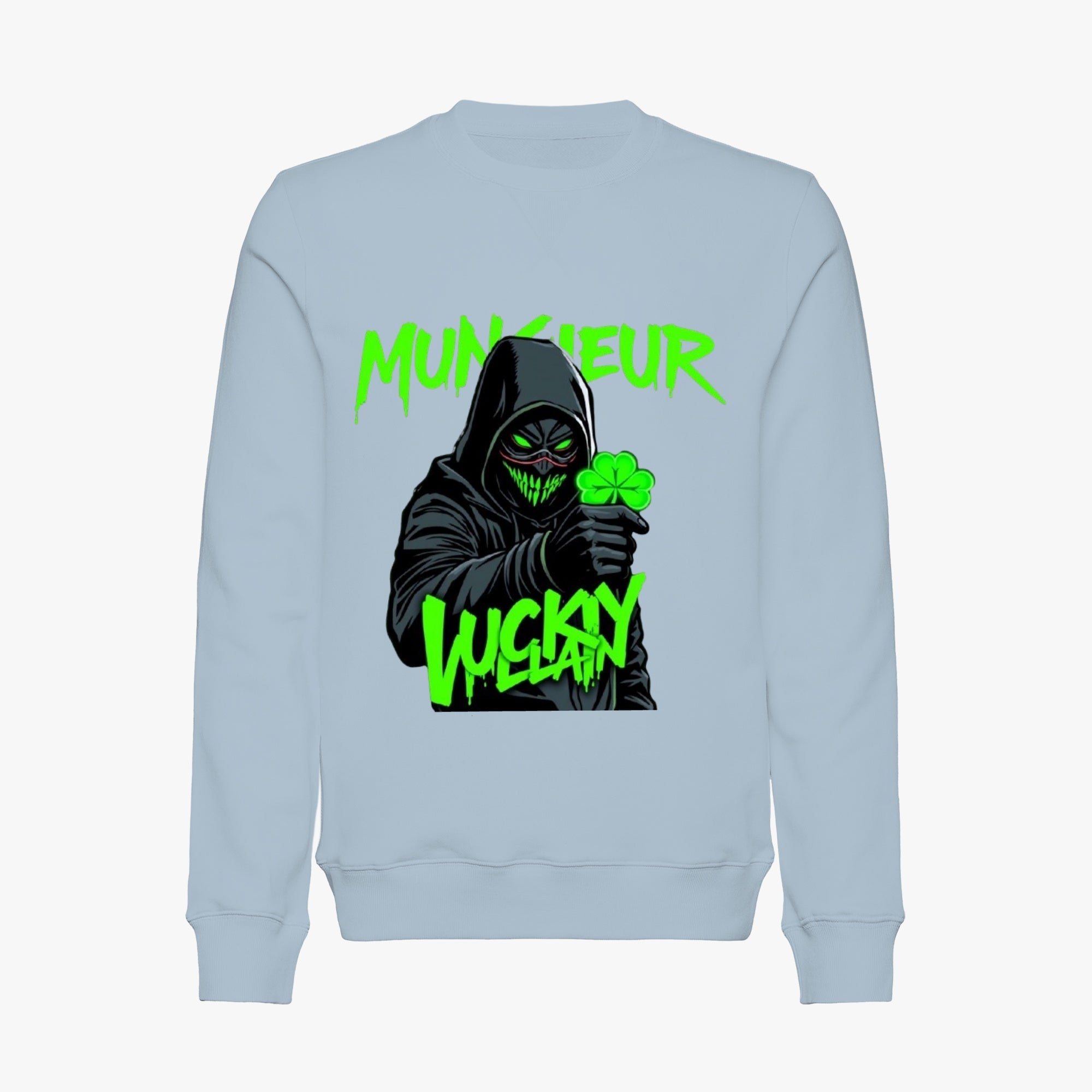 St. Patrick's Day Collection Munsieur Unisex Clover Gang 🍀 Crewneck Hoodie Sweater