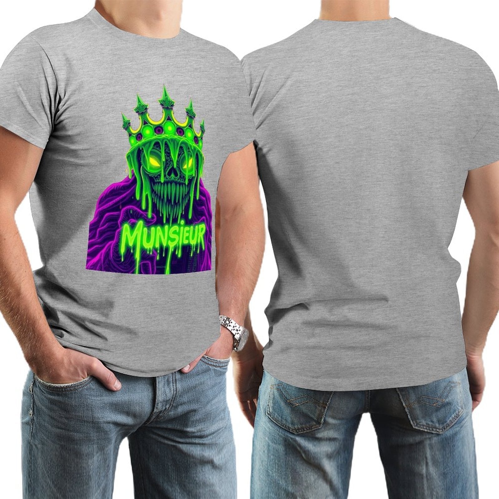 Munsieur Halloween Collection for Men Emerald Isle II Streetwear Tee