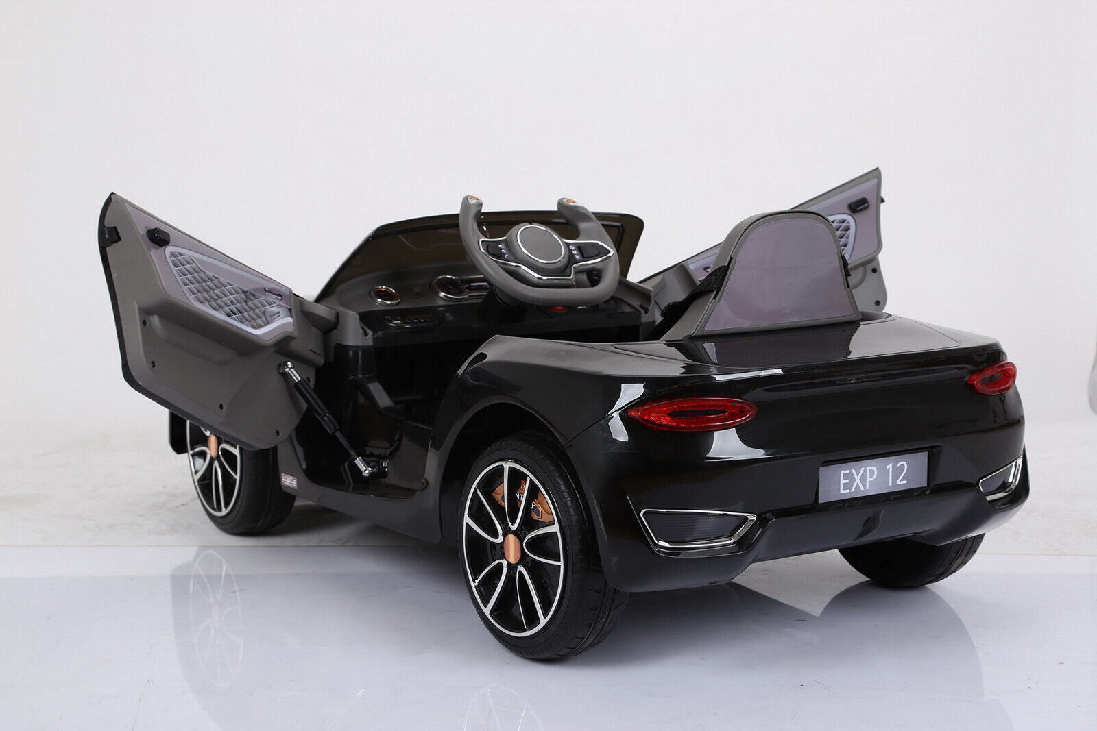 Bentley Kids Electric Ride On Car Toy Racer with 2-Speed and Remote Control - Licensed US Version