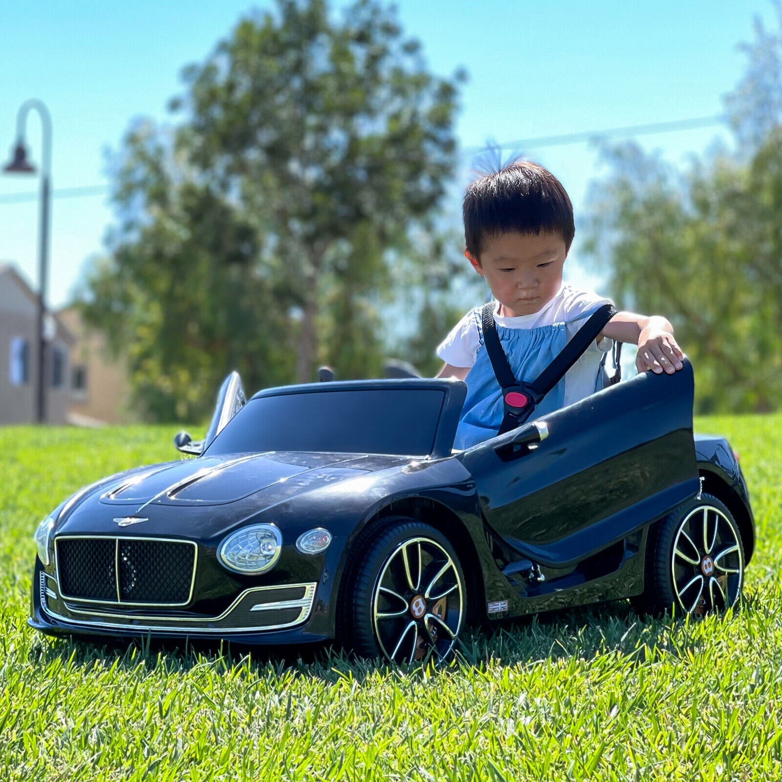 Remote Control Bentley Style Electric Car for Kids - 12V Ride-on Toy