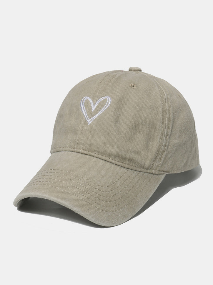Embroidered Washed Cotton Baseball hat