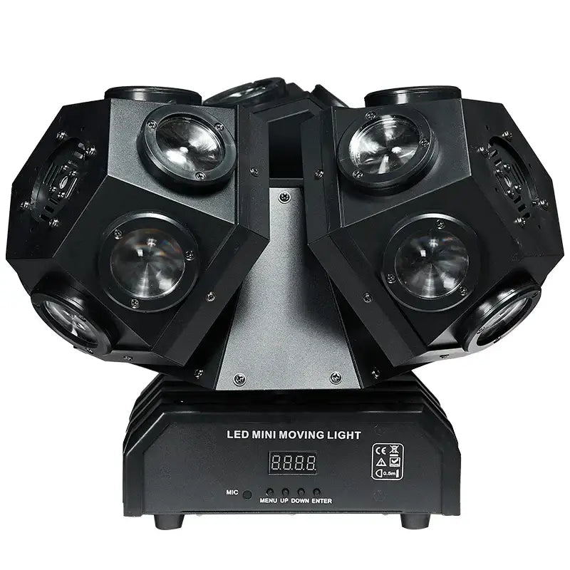 Black 18x10w rotating moving head light stage and bar spotlight