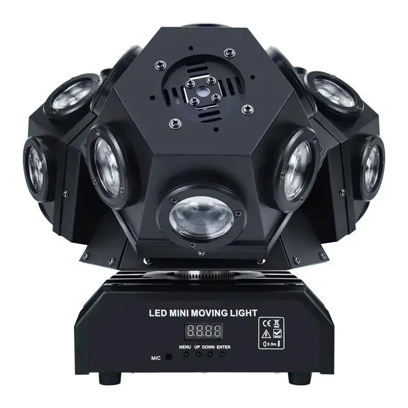 Black 18x10w rotating moving head light stage and bar spotlight