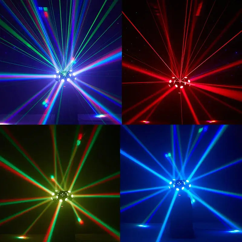Black 18x10w rotating moving head light stage and bar spotlight