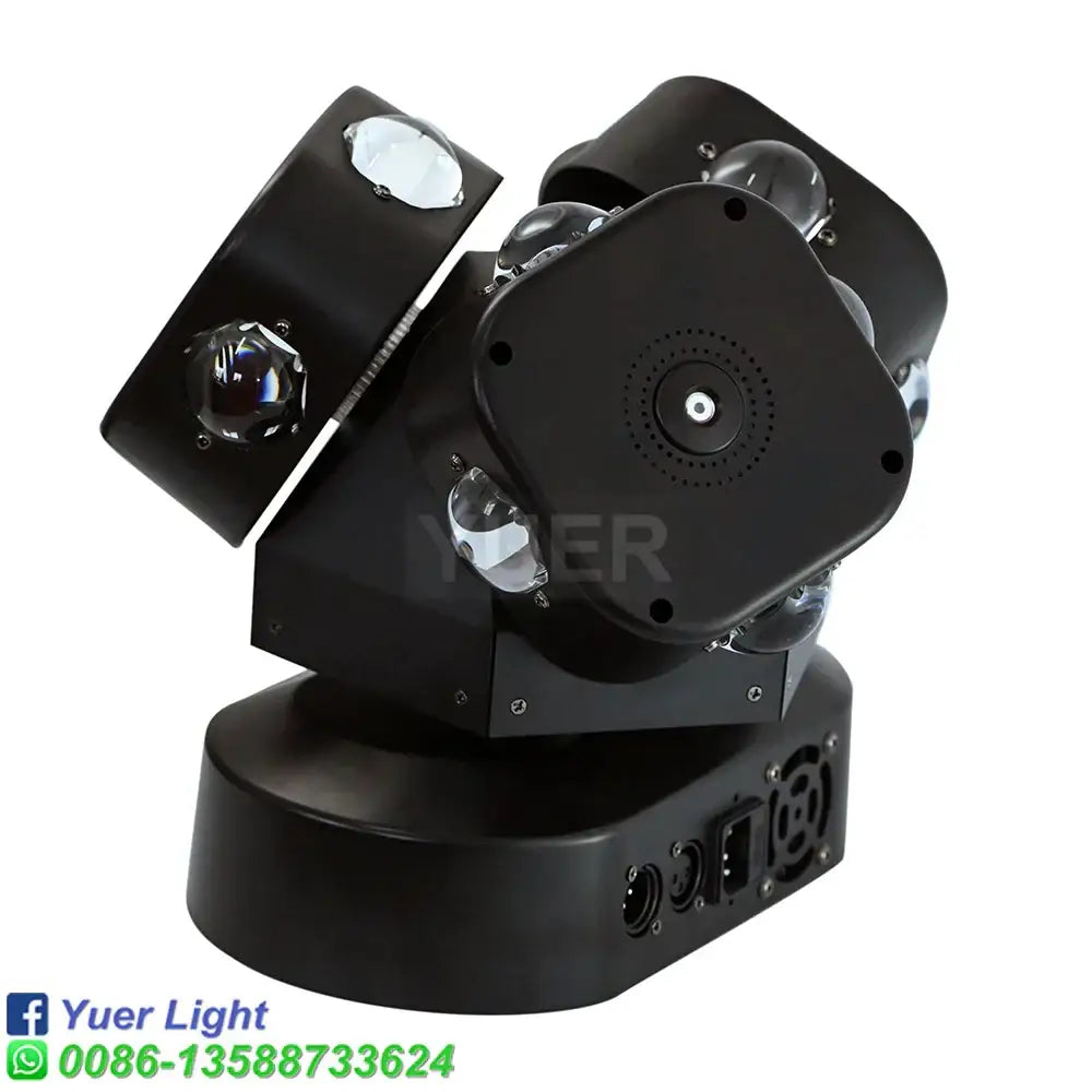 Black 3 head moving head light with laser for event room