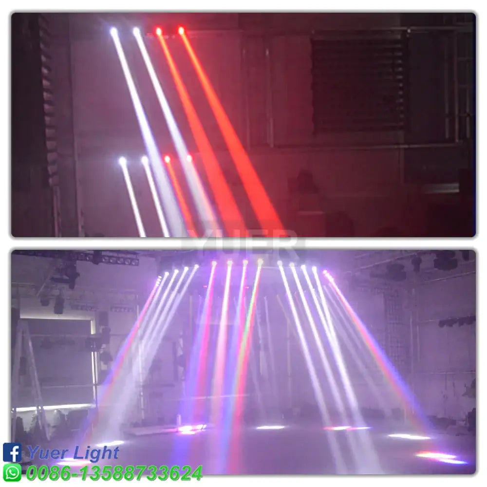 Black 4 head rgbw mini moving head light bar for bar and stage