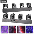 Black 4 head rgbw mini moving head light bar for bar and stage