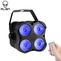 Black 4x8w mini rgbw led stage par light for party and dj events