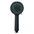 Black 5-mode adjustable high pressure shower head for bathroom