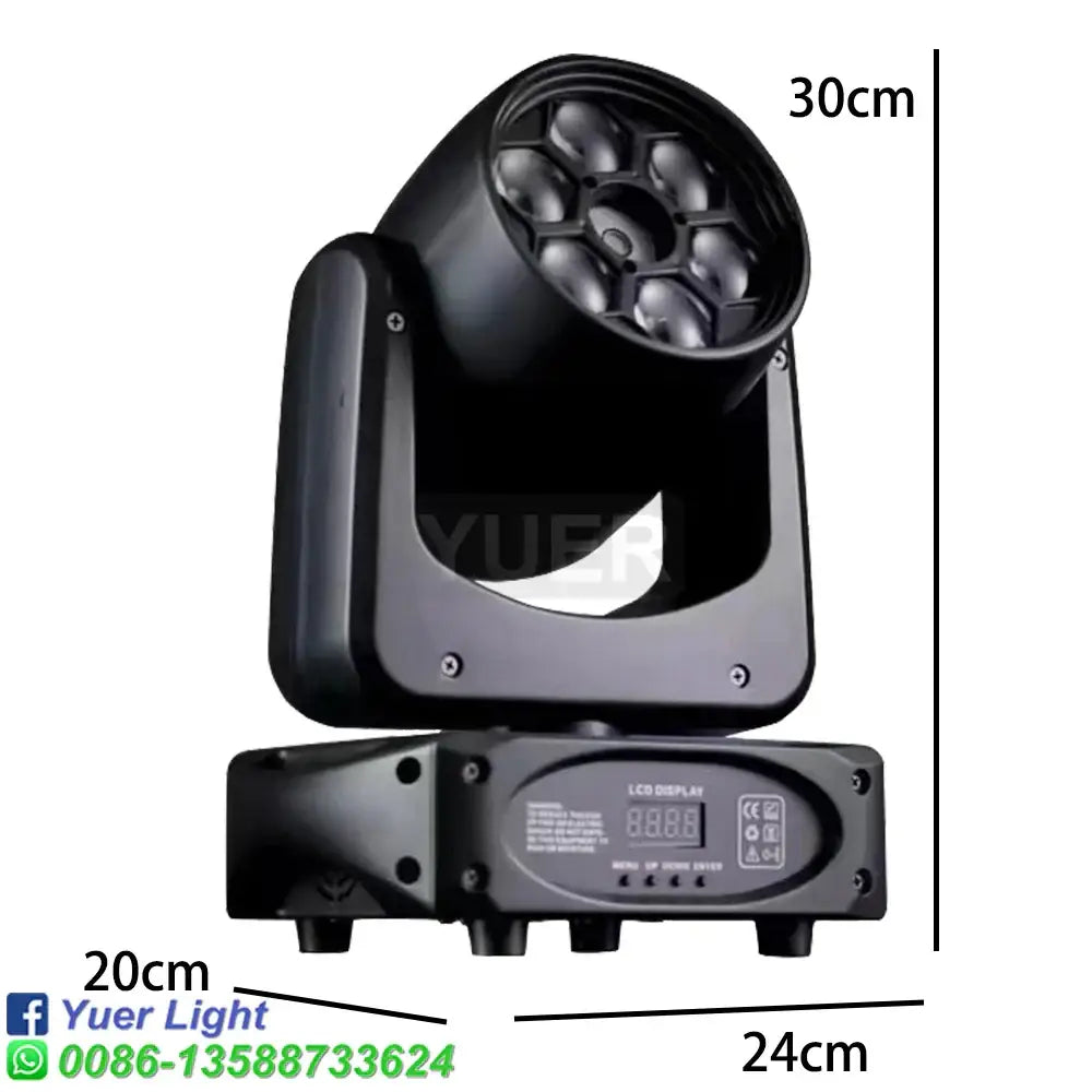 Black bee eye laser moving head spotlight – party room led stage light