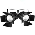 Black led par light with barn doors stage effect light