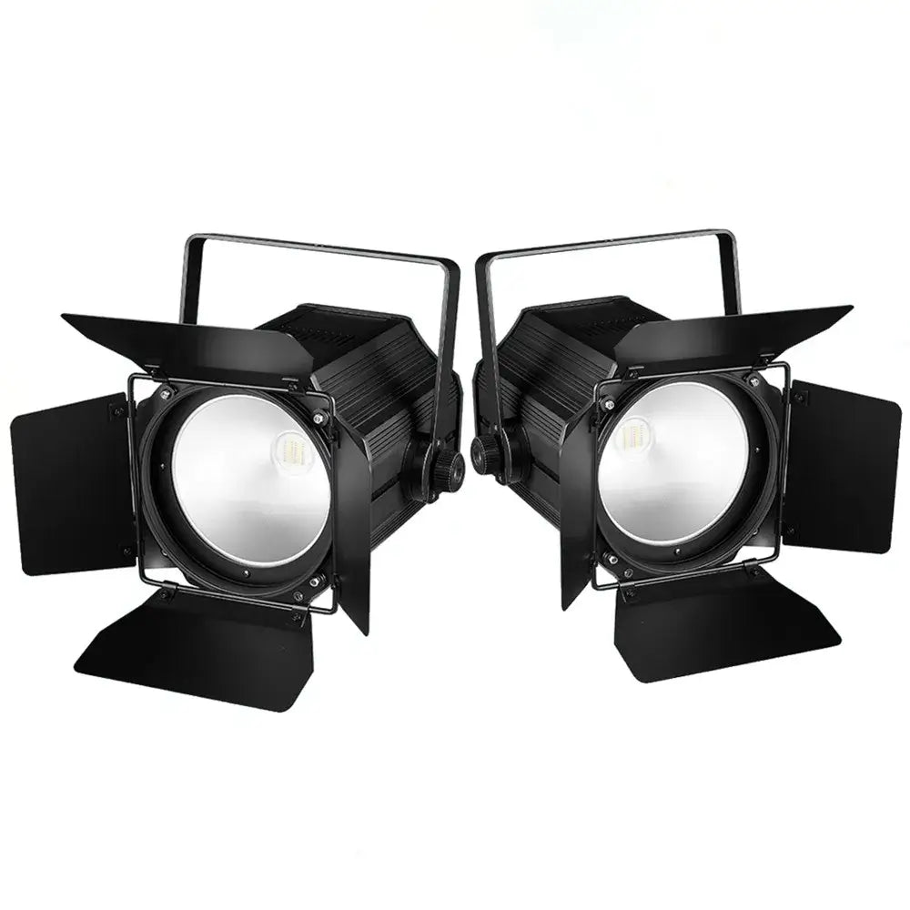 Black led par light with barn doors stage effect light