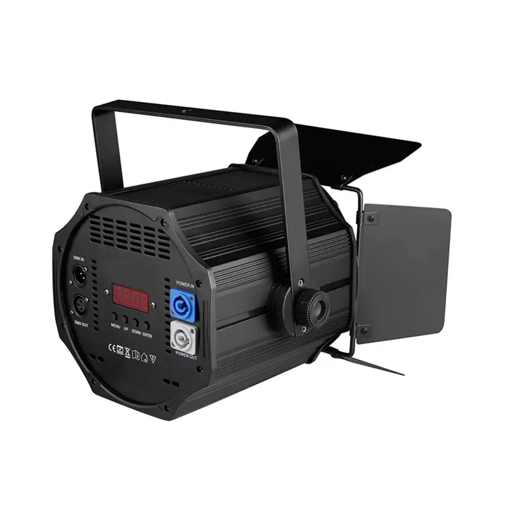 Black led par light with barn doors stage effect light