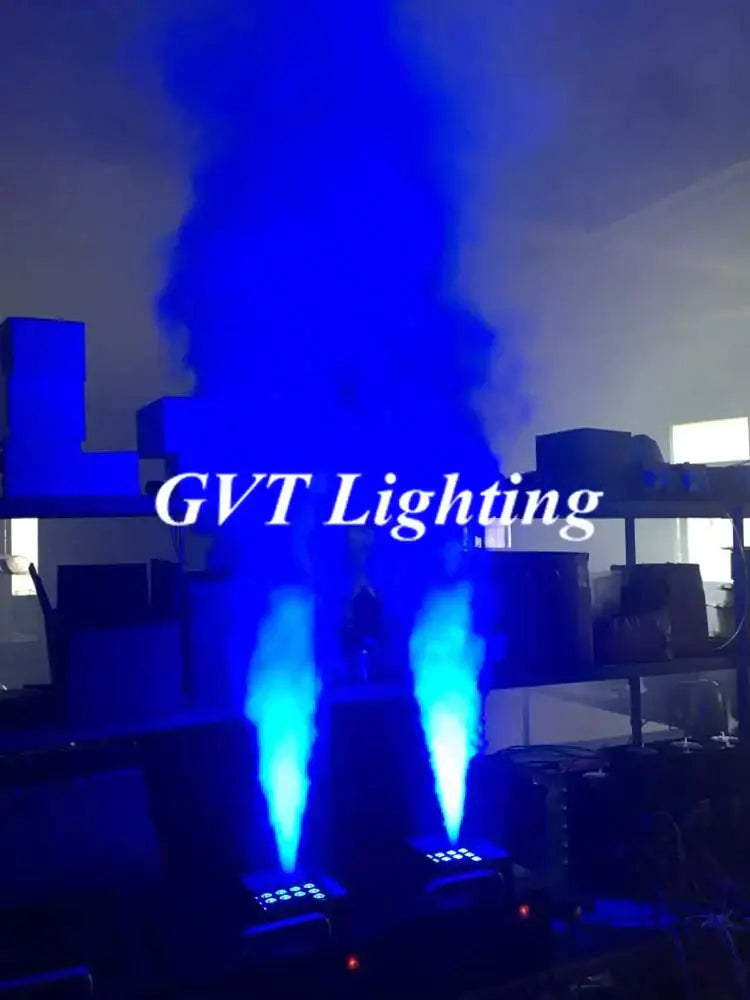 Black led rgb 3in1 smoke machine stage special effects event room
