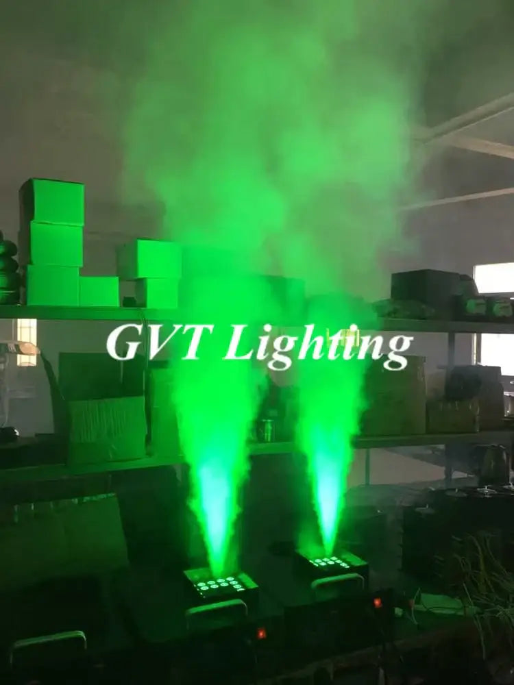 Black led rgb 3in1 smoke machine stage special effects event room