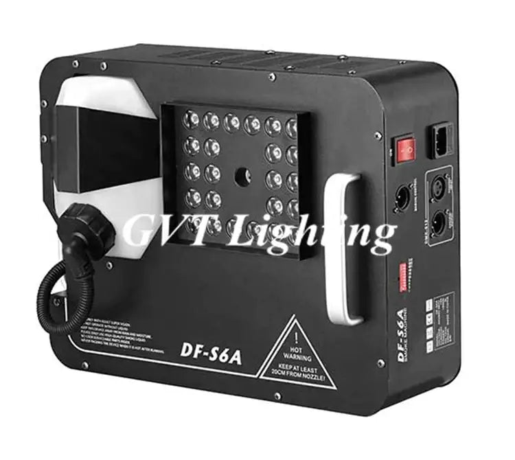 Black led rgb 3in1 smoke machine stage special effects event room