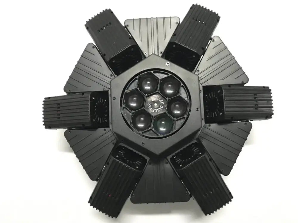 Black rotating bee eye led strobe beam moving head stage light