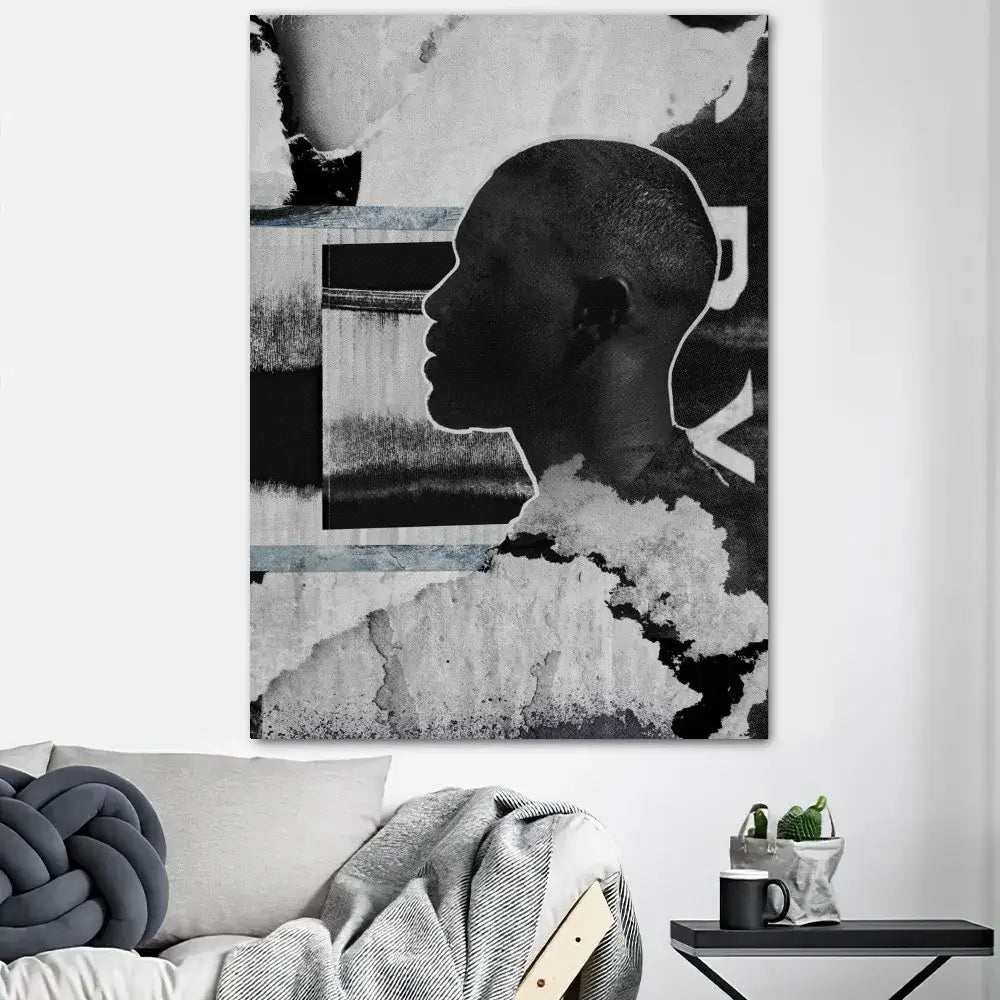 Modern blonde oceans poster prints bedroom framed album wall art