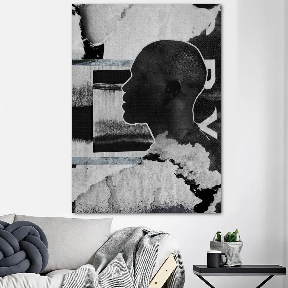 Modern blonde oceans poster prints bedroom framed album wall art