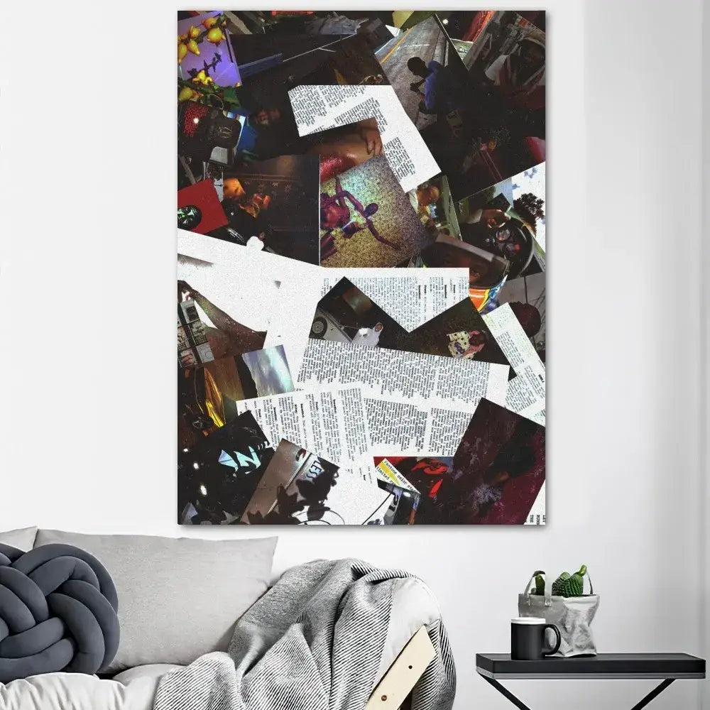 Modern blonde oceans poster prints bedroom framed album wall art