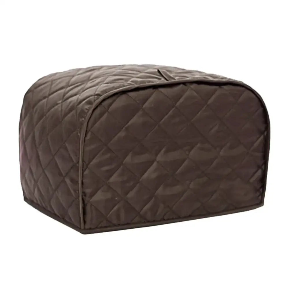 Blue quilted 4 slice toaster cover kitchen appliance protector