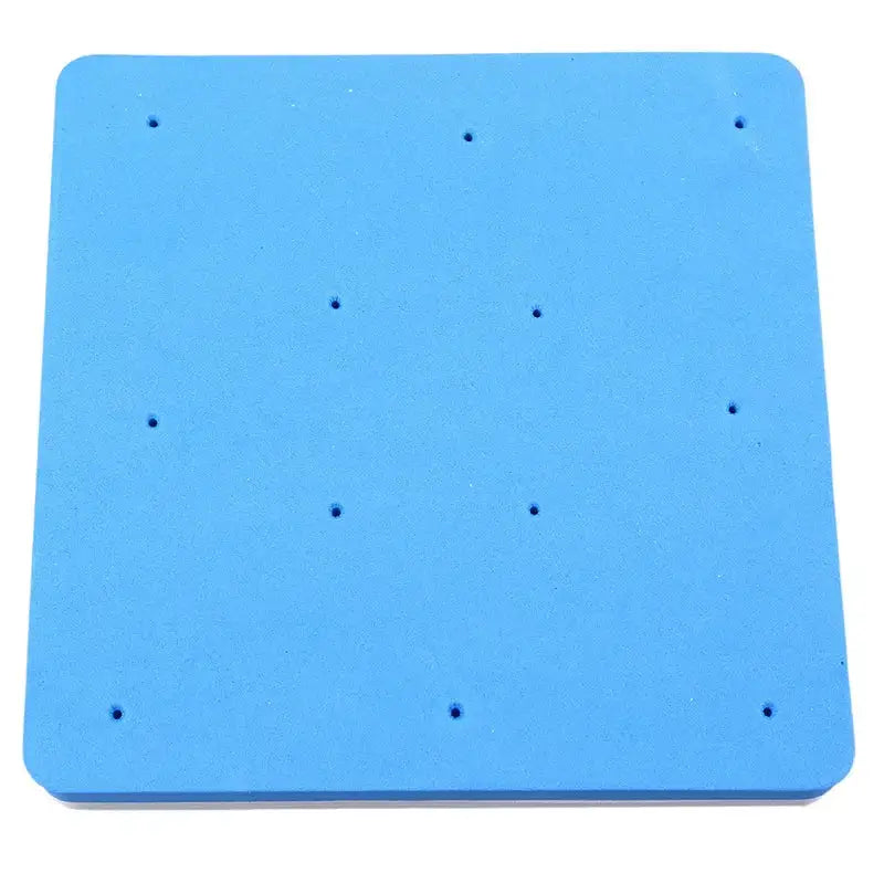 Blue square foam cake shaping mat kitchen dessert tool