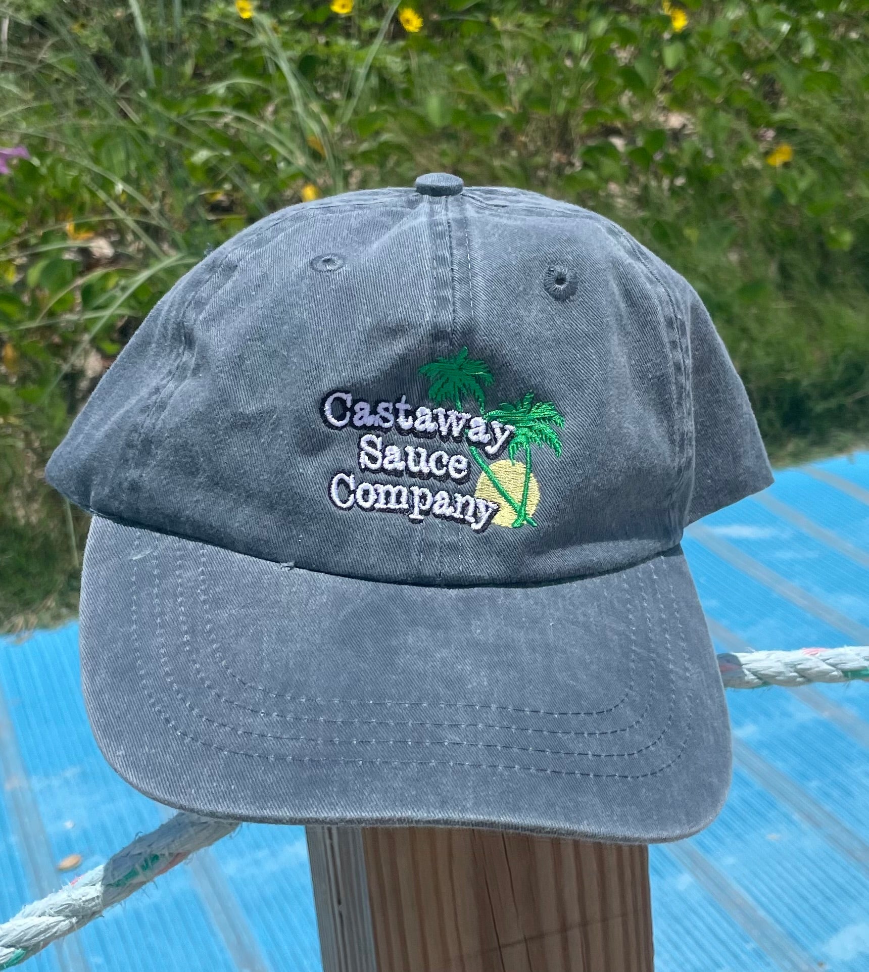 Castaway hat- Distressed dusty gray