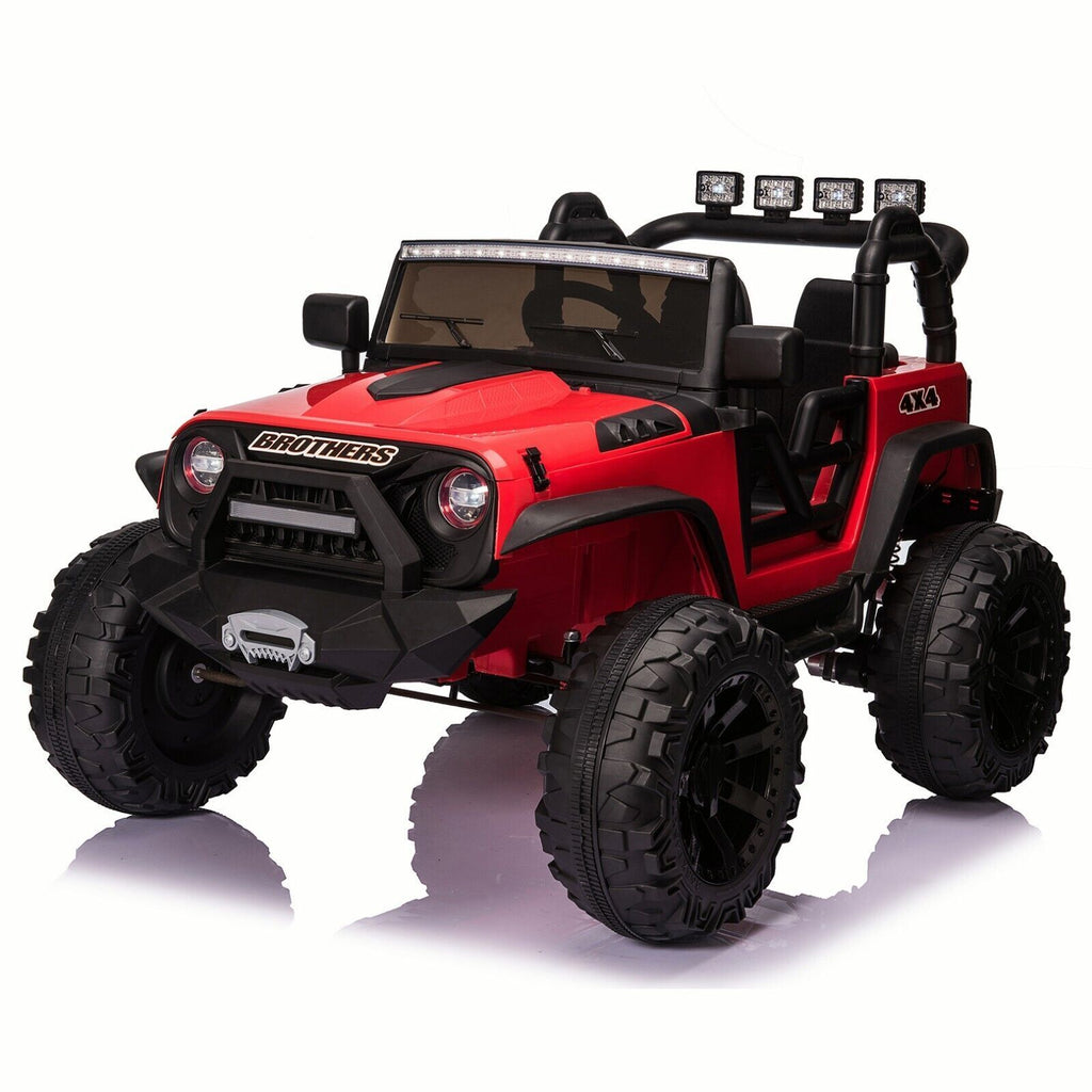 Bluetooth Remote Control 24V Electric Kids Ride On Jeep with USB - Made in the USA