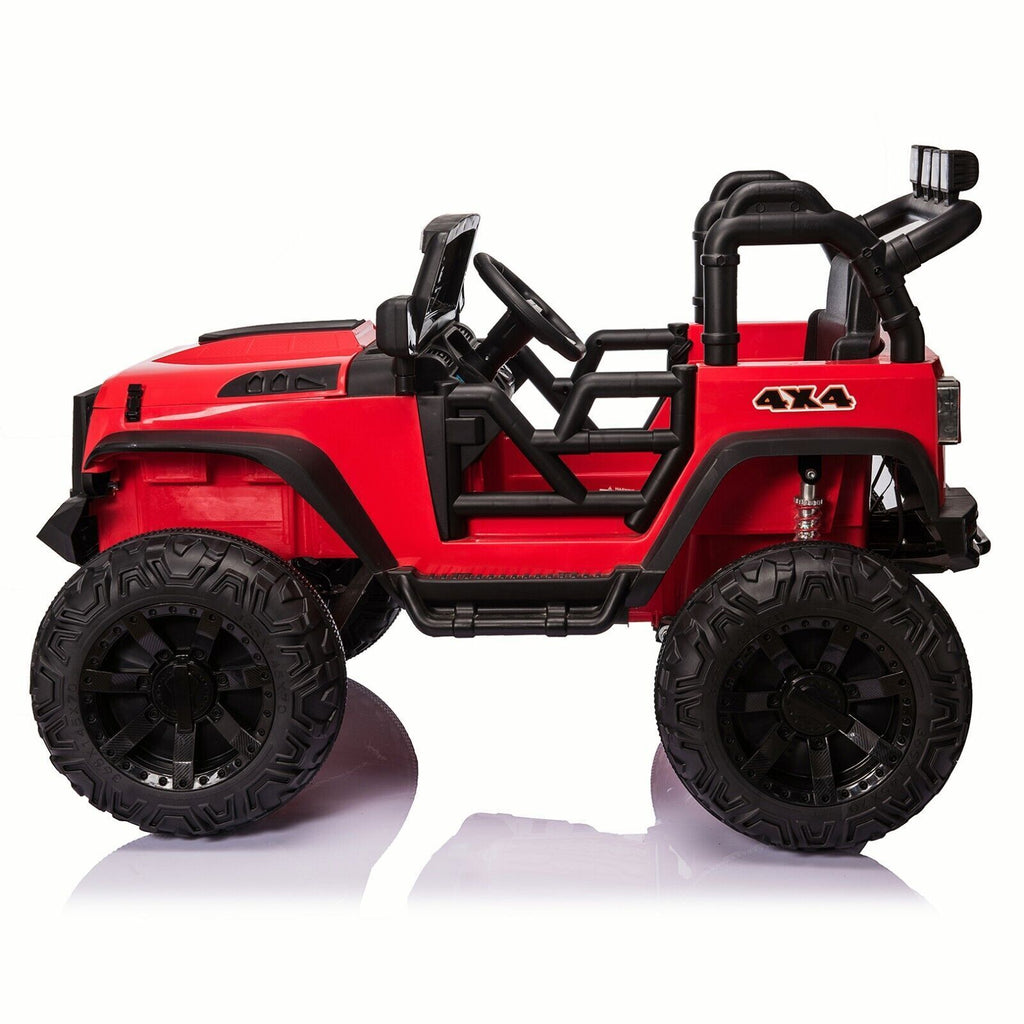 Bluetooth Remote Control 24V Electric Kids Ride On Jeep with USB - Made in the USA