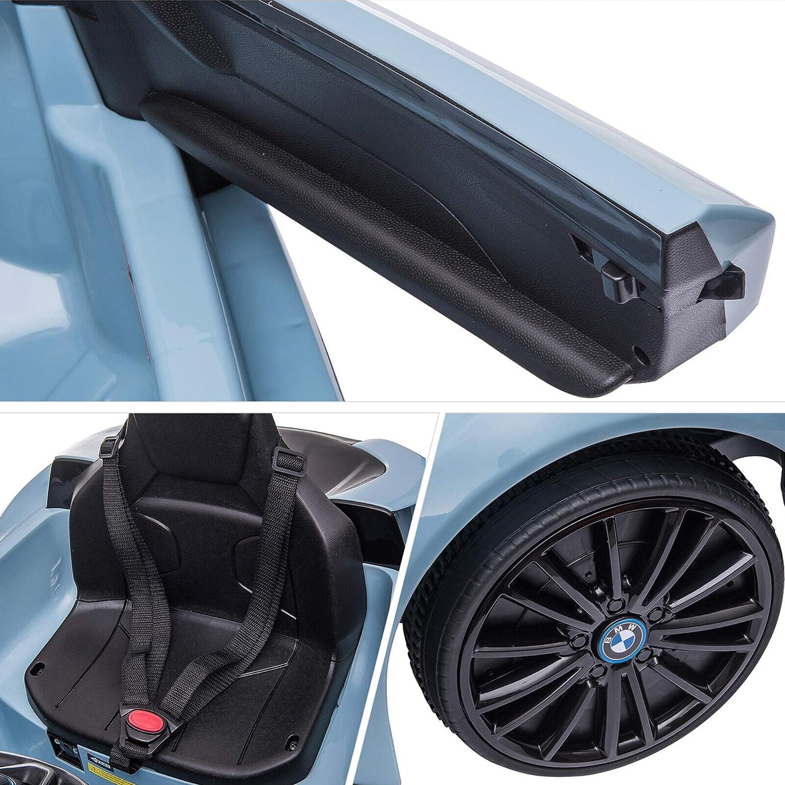 BMW I8 Coupe Style Electric Kids Ride-On Car 12V Battery Powered Toy