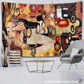 Bohemian mosaic murals tapestry wall art for living room decor